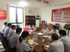 市德晟集團(tuán)黨委委員、副總經(jīng)理周海林帶隊開展黨建人事專項調(diào)研